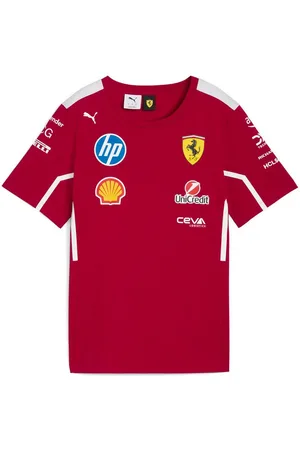 PUMA T-Shirt Scuderia Ferrari HP 2025 Team T-Shirt Damen