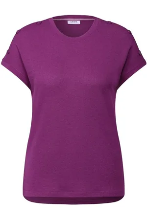 CECIL T-Shirt - Strukturshirt mit Knöpfen - Verkäufer: Schneider Fashion Store