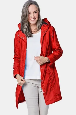 GOLDNER Outdoorjacke Trendiger leichter Regen Parka aus funktionalem Material Ohne - Verkäufer: