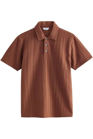 Next Poloshirt Lässiges Poloshirt mit vertikaler Struktur (1-tlg) - Verkäufer: Germany GmbH