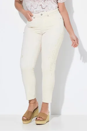 Miamoda Regular-fit-Jeans Skinny-Jeans Slim Fit Stickerei 5-Pocket - Verkäufer: Popken Fashion Group