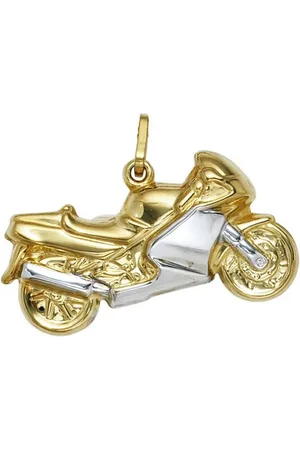Jobo Kettenanhänger Anhänger Motorrad, 333 Gold bicolor