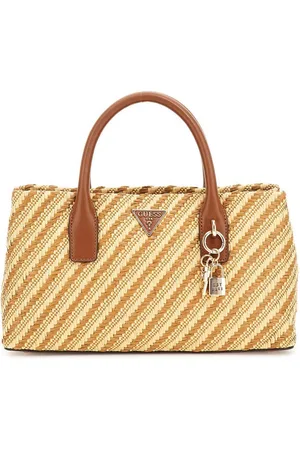 Guess Umhängetasche Damen Handtasche Simona natural/cognac (1, 1-tlg., 1) - Verkäufer: TaschenParadies