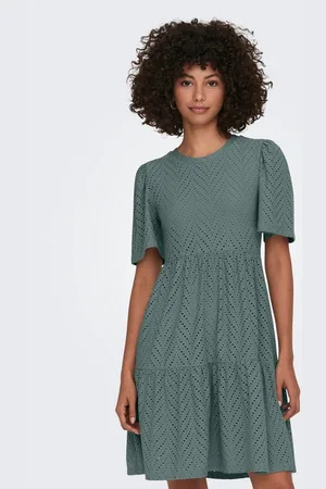 JDY Minikleid CARLA CATHINKA S/S DRESS JRS NOOS