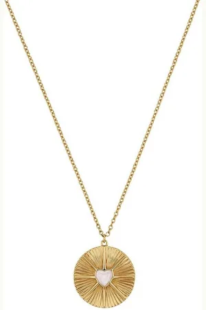 Noelani Kette mit Anhänger Coin, Herz, 2036991
