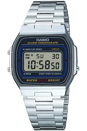 Casio Quarzuhr A164WA-1VES Unisex-Uhr Vintage Iconic Quarz Edelstahl-Armband - Verkäufer: Karat24