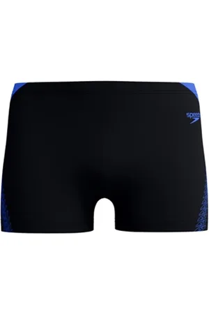 Speedo Badeshorts Mens Hyperboom Splice Aquashor BLACK/COBALT POP - Verkäufer: Intersport MuM