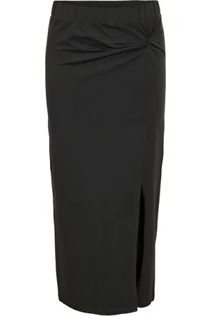Noisy May Sommerrock Eleganter Maxi Rock Elastischer Bund mit Seitenschlitz NMCAMILLA HW KNOT SKIRT JRS NOOS - Verkäufer: ARIZONAS