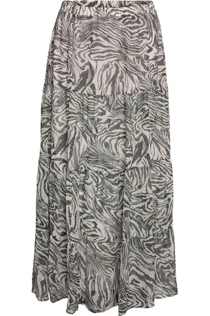 Noisy May Sommerrock Gemusterte Maxi-Rock mit elastischem Bund NMFAIRY MAXI CHIFFON SKIRT WVN - Verkäufer: ARIZONAS