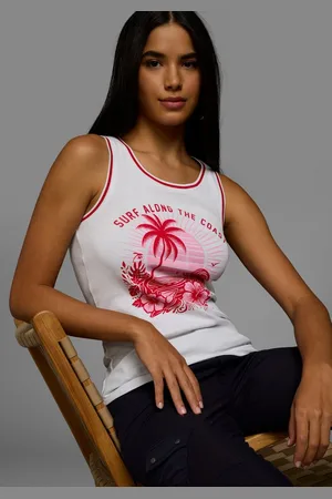 KangaROOS Tanktop mit collem Sommer-Logo-Print - NEUE KOLLEKTION