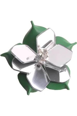 Bree Taschenanhänger Change it! 907 - Flower Button in green - Verkäufer: Der offizielle Taschen Shop