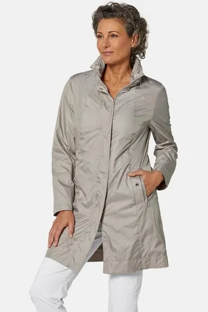 GOLDNER Kurzmantel Super leichte Longjacke mit versteckter Kapuze Ohne - Verkäufer: