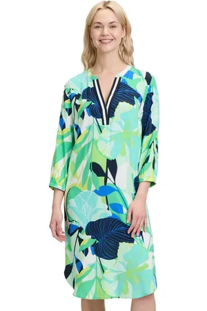 Betty Barclay Druckkleid Casual-Kleid mit Stehkragen Druck