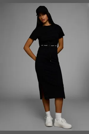 KangaROOS Midikleid (2-tlg) im sportlichen Look aus festem Jersey - NEUE KOLLEKTION