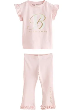 Ted Baker Top & Leggings gerüschtes T-Shirt + Schlaghose (2-tlg) - Verkäufer: Next Germany GmbH