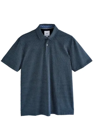 Next Poloshirt Polo-Shirt mit Geomuster (1-tlg) - Verkäufer: Germany GmbH