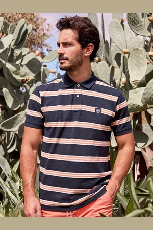 Lerros Poloshirt Herren Poloshirt in Rugby-Optik