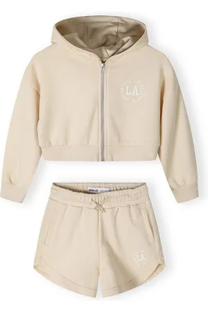 Minoti Sweatanzug Kapuzen-Sweatshirt und Shorts Set (3y-14y) - Verkäufer: