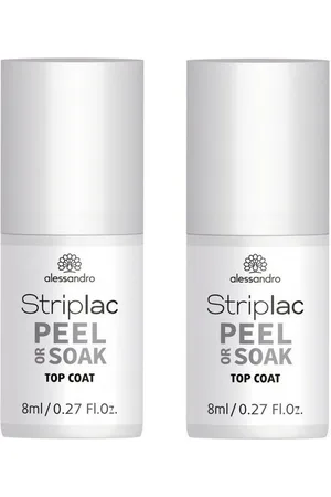 Alessandro Nagellack 2x Alessandro Striplac Peel or Soak Top Coat 8 ml = 16 ml - Verkäufer: RedZilla