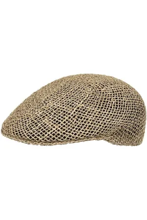 Lipodo Flat Cap (1-St) Strohcap mit Schirm, Made in Italy - Verkäufer: Hutshopping