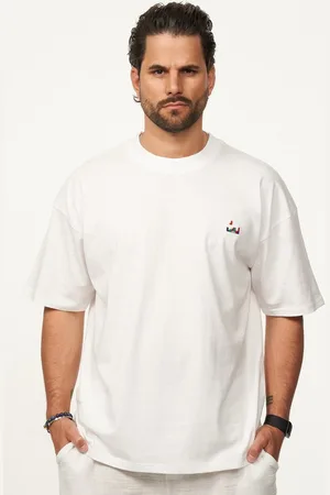 Soul Star T-Shirt mit Stickerei Herren Oversize-Fit Kurzarm Shirt mit Rundhals-Ausschnitt - Verkäufer: STYLE DIVISION