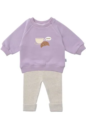 LILIPUT Sweatanzug Croissant Bonjour (2-tlg), bestehend aus Leggings und Sweatshirt
