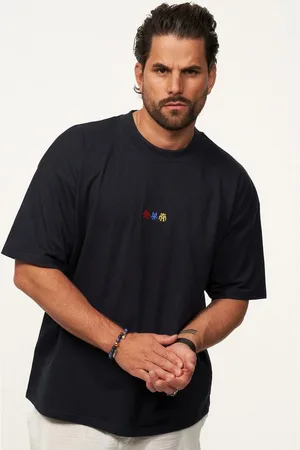 Soul Star T-Shirt mit Stickerei Herren Oversize-Fit Kurzarm Shirt mit Rundhals-Ausschnitt - Verkäufer: STYLE DIVISION