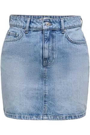 ONLY Sommerrock Modisches Rock im Denim-Look, Taille ONLSTELLA SHORT SKIRT DNM AZG NOOS - Verkäufer: ARIZONAS