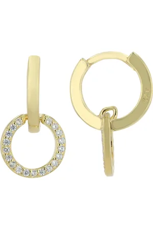 Akzent Ohrring-Set Holly "Holly" 925/- Echt Silber Klapp-Creole mit Anhänger, (Paar) - Verkäufer: Shaghafi GmbH