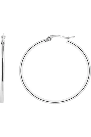 Akzent Ohrring-Set Lilly aus Edelstahl, silberfarbig, Ř 20 - 60 mm (Paar), Damen Ohrring - Verkäufer: Shaghafi GmbH