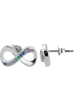 Akzent Ohrring-Set Mirabell 925/- Echt Silber Ohrstecker, Infinity, mehrfarbiger (Paar) - Verkäufer: Shaghafi GmbH