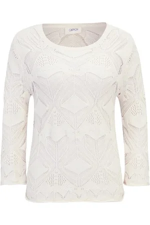 Cartoon Strickpullover / Da.Strick / Strickpullover Kurz 3/4 Arm - Verkäufer: August Bickert