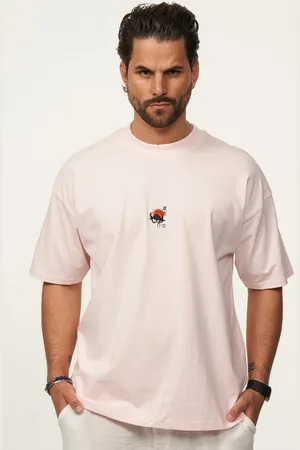 Soul Star T-Shirt mit Stickerei Herren Oversize-Fit Kurzarm Shirt mit Rundhals-Ausschnitt - Verkäufer: STYLE DIVISION