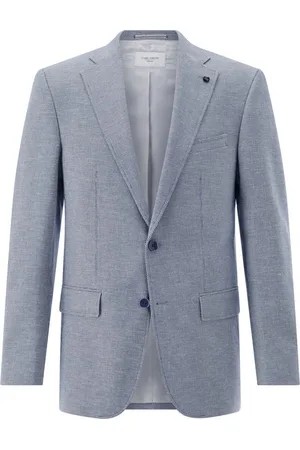 Carl Gross Baumwollsakko Modern-Fit Sakko Theo - Regular Fit - Verkäufer: Robert Ley Damen & Herrenmoden GmbH & Co KG