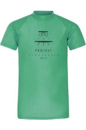Protest Langarmshirt PRTEric JR rashguard short sleeve CACTUS GREEN - Verkäufer: Sport Hübner