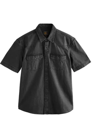 Next Jeanshemd Kurzärmeliges Westernhemd aus 100 % Baumwolldenim (1-tlg) - Verkäufer: Germany GmbH