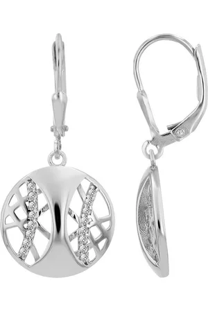 Akzent Ohrring-Set Peonia 925/- Echt Silber Ohrhänger "Peonia", rhodiniert (Paar), Damen Ohrring - Verkäufer: Shaghafi GmbH