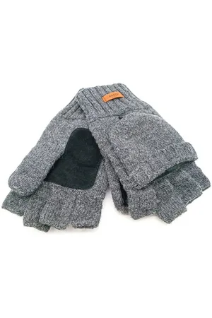 Barts Strickhandschuhe Haakon Bumgloves charcoal M/L - Verkäufer: hutraum