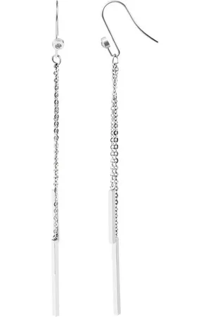 Akzent Ohrring-Set Saidra Edelstahl Ohrring mit Stein und Kette, Lang, (Paar), Damen Ohrring - Verkäufer: Shaghafi GmbH