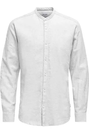 Only & Sons Blusenshirt ONSCAIDEN LS SOLID LINEN MAO SHIRT NOOS - Verkäufer: Baltz -Wir leben Mode