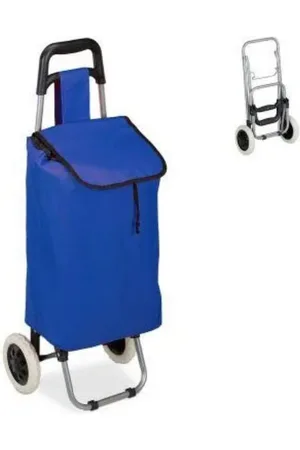 Relaxdays Einkaufstrolley Einkaufstrolley Metall, 10 l, Tasche abnehmbar & vielseitig einsetzbar - Verkäufer: SAB1000