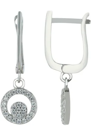 Akzent Ohrring-Set Skara "Skara" - Creole mit Anhänger, 925/- Echt Silber (Paar) - Verkäufer: Shaghafi GmbH