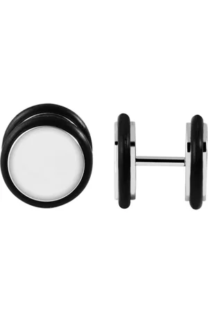 Akzent Ohrring-Set Camilo "Fake Plugs" mit Schraubverschluss, Edelstahl (Paar) - Verkäufer: Shaghafi GmbH
