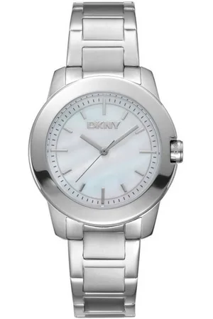 DKNY Quarzuhr Park Ave Midi - Silber, (Set) - Verkäufer: Diademita
