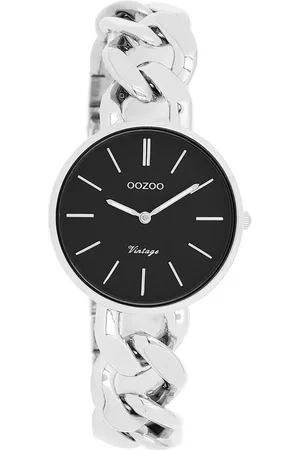 Oozoo Quarzuhr Damen Armbanduhr Vintage Series, (Analoguhr), Damenuhr rund, mittel (ca. 32mm) Metallarmband, Fashion-Style - Verkäufer: Fit4Style Silberschmuck - IMPPAC