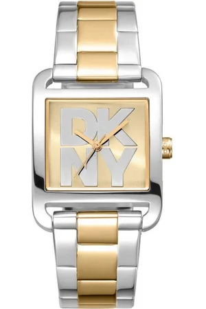DKNY Quarzuhr City Maxi - Zweifarbig Silber und Gold, (Set) - Verkäufer: Diademita