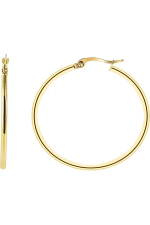 Akzent Ohrring-Set Edina Edelstahl Creolen in goldfarbig, Ř 20 mm (Paar), Damen Ohrring - Verkäufer: Shaghafi GmbH