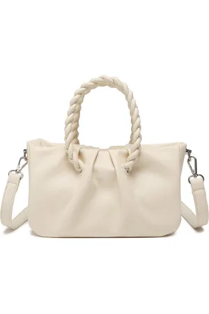 MISS LULÙ Umhängetasche PU Leder Schultertasche – Klein, mit Schulterriemen & Flechthenkel - Verkäufer: Halterner Technologie GmbH