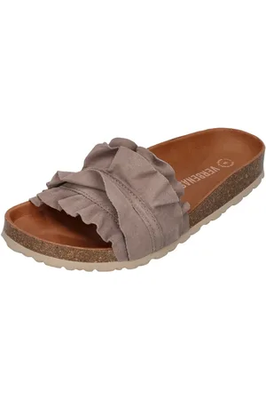 Verbenas ROCIO serraje volante Pantolette Perla - Verkäufer: Shoedeal Jana Sievers e.K.