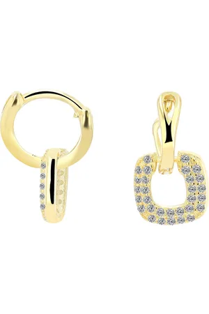 Akzent Ohrring-Set Raina 925er Sterling Silber Creolen mit Anhänger "Raina" (Paar), Damen Ohrring - Verkäufer: Shaghafi GmbH